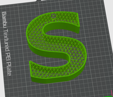 piggy bank letter 3d print model - Mito3D