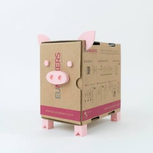 mr piggy bank casa 3d print model - Mito3D