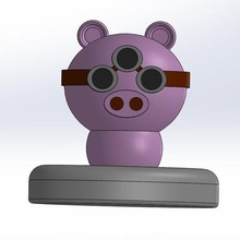 piggy game splinter cell 3d print model - Mito3D