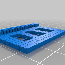 pinyon mimari özelleştirilmiş binalar yapılar 3d print model - Mito3D