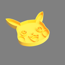 pikachu shaped biscuit coupeur gadget court biscuits dark vader étoile guerres aliments Pikachu Pokémon homme araignée stormtrooper merveille lucas Films Noël 3d print model - Mito3D