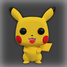 Pikaçu Sanat pokemon maskot 3d print model - Mito3D