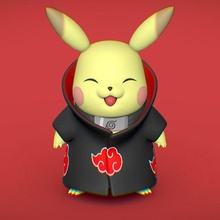Pikachu 3d print model - Mito3D