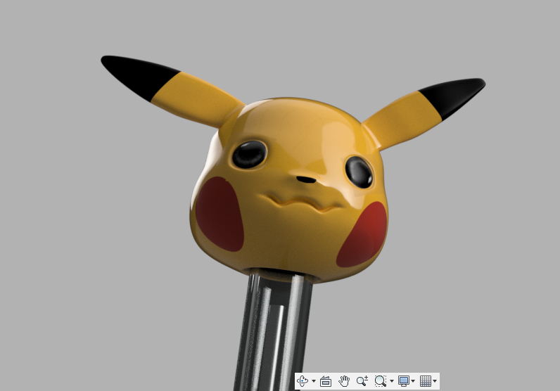 Pikachu 3D print model - Mito3D