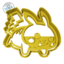 pikachu - pokemon cookie cutter fondant gadget cartoon bulbasaur charmander mew lapras jigglipuff dragonair polymer clay baking pastry 3d print model - Mito3D
