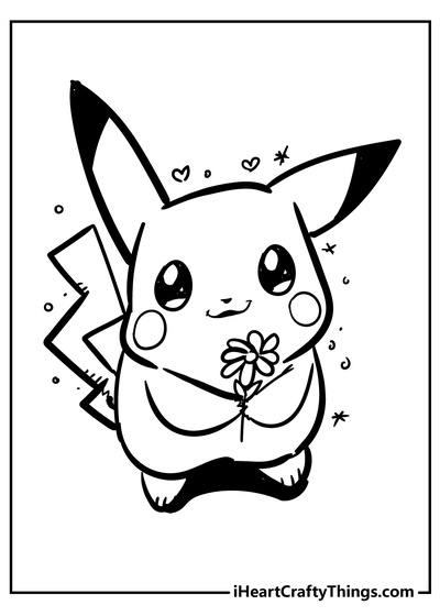 pikachu 17 empujar lun grabado láser cortar expediente svg arte evoli carapuce pokemon vector salameche 3d print model - Mito3D