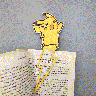 Pikachu Lesezeichen Pokémon Hutschmiede Blitz 3d print model - Mito3D