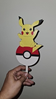 Pikachu Kuchen Topper verschiedene Pokémon Dekoration Geburtstag 3d print model - Mito3D