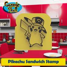 Pikachu cap hoenn Sandwich francobollo Pokemon cenere Pichu raichu mega gigantamax pane cucina attrezzo decorazione regalo funzionale 3d print model - Mito3D