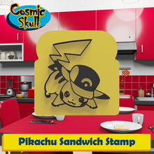 Pikachu gorra sinnoh emparedado sello pokemon ceniza pichu raichu mega gigantamax pan molde cocina herramienta decoración regalo funcional 3d print model - Mito3D