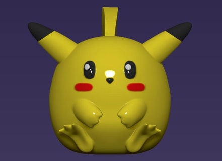 Pikachu chibi bolita pokemon gratis mamado picachumamado anime squirtlemamado rocoso manga continuar pelota Dragon Ball Z dbz digimon picachuswole swolepikachu arte fan 3d print model - Mito3D