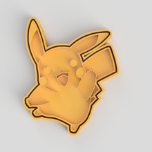 pikachu cookie cutter gadget mass pokemon 3d print model - Mito3D