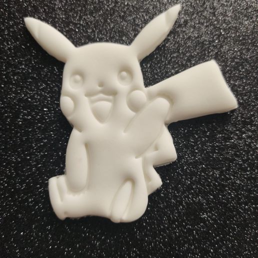 Pikachu cortador Galleta pokemon 3D print model - Mito3D