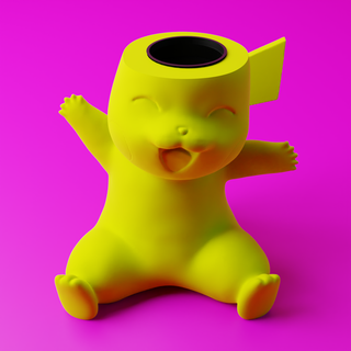 Pikachu tremper 3d print model - Mito3D