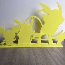 Pikachu évolution 3d print model - Mito3D