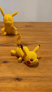 Pikachu flexi 3d print model - Mito3D