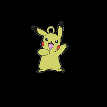 Pikachu Schlüsselbund Schmuck Pokémon 3d print model - Mito3D