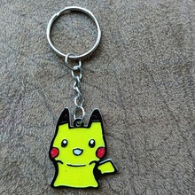 Pikachu llavero pokemon llave cadena 3d print model - Mito3D