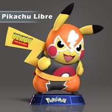 Pikachu libre 3d print model - Mito3D
