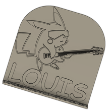 Pikachu Louis decorazione 3d print model - Mito3D