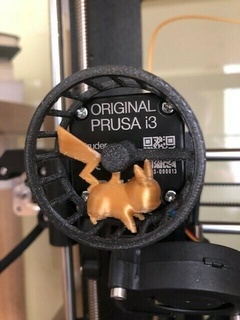pikachu motor rotation indicator extruder magnetic nema17 pokemon spinner stepper visualizer wheel 3d printer accessories 3d print model - Mito3D