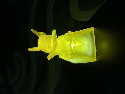 Pikachu mx keycap Jeu mécanique clavier mxkeys Pokémon cerise 3d print model - Mito3D