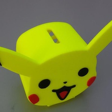 pikachu piggy bank alcanca gadget 3d print model - Mito3D