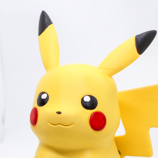 pikachu piggy bank savings - money alcanc adepikachu ahorropokemon pikachuparaahorrar 3d print model - Mito3D