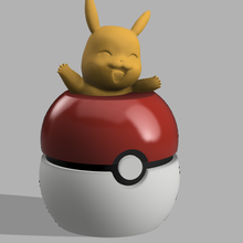 Pikachu pique 3d print model - Mito3D