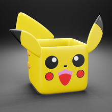 Pikachu fioriera pentola Pokemon fiore pianta impianti giocattolo arte figurina figura resina 3d print model - Mito3D