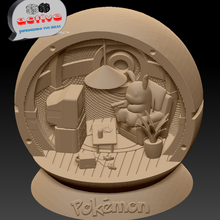 pikachu pokeball Spiel pokemon Galionsfigur frei - Spielzeug Sammlung 3d print model - Mito3D