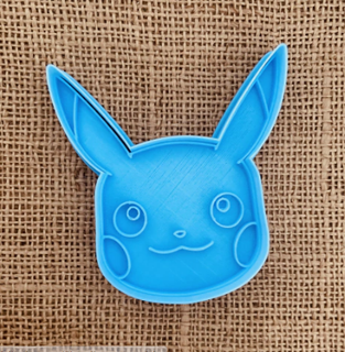 pikachu pokemon cookie cutter Various cutters cookies 3d print model - Mito3D