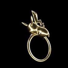pikachu pokemon-ring Spiel pokemon gehen gamer nintendo gaymer geek freak vorhanden Hochzeit ring 3d print model - Mito3D