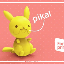pikachu seudo game toy yellow toys pokemon pikachu nintendo