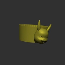 Pikachu termico bicchiere cintura Starbucks cinture bicchieri termiche yoda cucire et tazza ragazzi bambini giocattolo casa cucina bevanda Creatore 3d print model - Mito3D