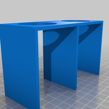 pill bottle holder containers 3d print model - Mito3D