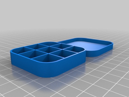comprimido caixa personalizado ferramenta titulares caixas recipientes organização armazenamento 3d print model - Mito3D