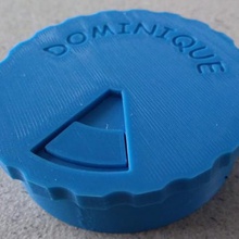 pill box weekly dispenser home medicines 3d print model - Mito3D