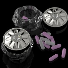 pill container 3d print model - Mito3D