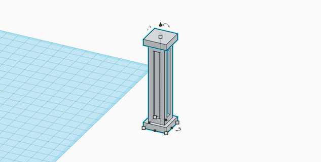 pillar 1 tinkercad simple 3d print model - Mito3D