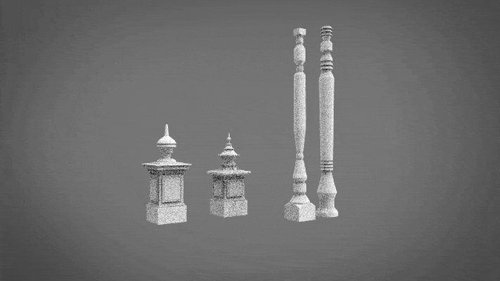 pillar architecture 2 architecture 3d printing architectural design prototyping corinthian columns structural integrity custom historical replicas modern technology innovation 3d print model - Mito3D