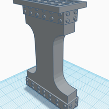pillar can decoration game 40k 40000 warhammer cistern 3d print model - Mito3D