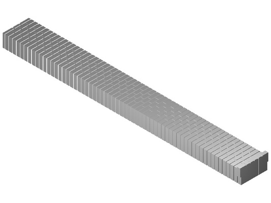 pilier usine mur échelle 0 piste 1zu43 maison bâtiment salle brique maçonnerie tête 1 43 modèle chemin fer fabrication 3d print model - Mito3D