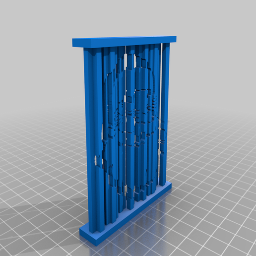 pillar image santa household 3D print model - Mito3D
