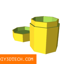 pillbox-designer home box - Boxen Geschenk-box Pille pillbox Pille-container storage Container 3d print model - Mito3D