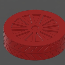 pillbox wheel 3d print model - Mito3D