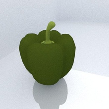 chili frutta Pepe decorazione 3d print model - Mito3D