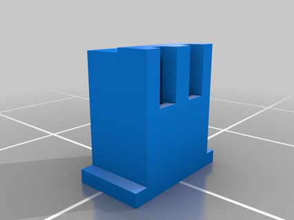pin 2 connettore jst xh spina corpo molex type2 3d stampante parti 3d print model - Mito3D