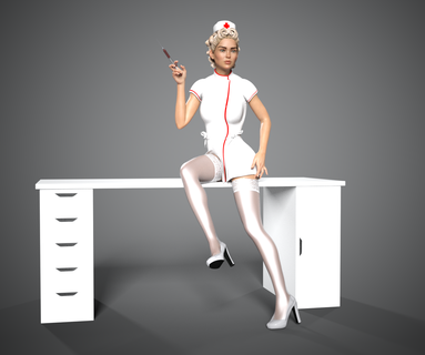 pin infermiera 3 vari ragazza copertina figurine miniature donna bellissimo aria militare up 3d print model - Mito3D