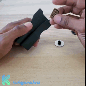 PIN borracha embreagem removedor ferramenta clutcher desacoplador gadget fácil impressão esmalte alfinetes 3d print model - Mito3D